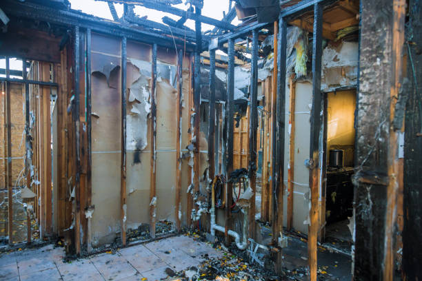 Professional Fire Damage Removal technician working in Tega Cay, SC